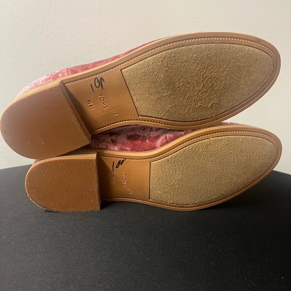 Toms Velvet Rose Ankle Booties - Picture 4 of 9